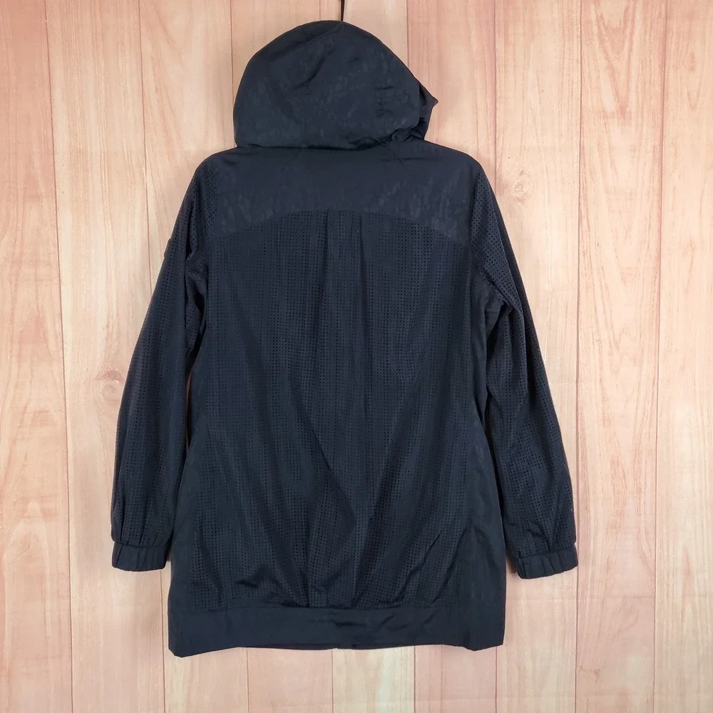 Michael Kors Womens Jacket Small Camo Polyester Long Sleeve Hoodie Full‎ Zip